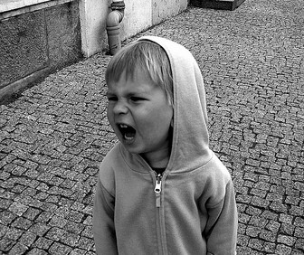 Calmer un enfant énervé
